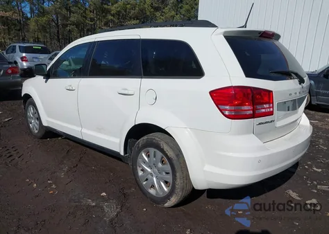 2020 Dodge Journey Se Value из США, поврежденный, VIN 3C4PDCAB1LT259091